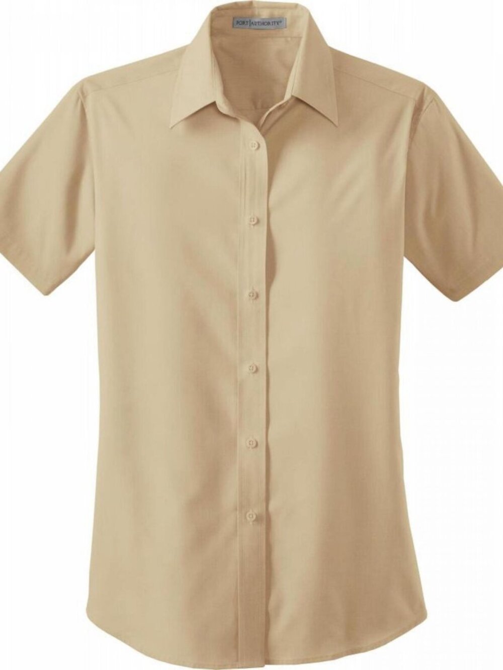 Port Authority Women S Short Sleeve Easy Care Poplin Blouse M Small Sz M